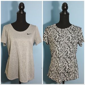 Sporty Bundle Nike DriFit Short Sleeve Tops Size M